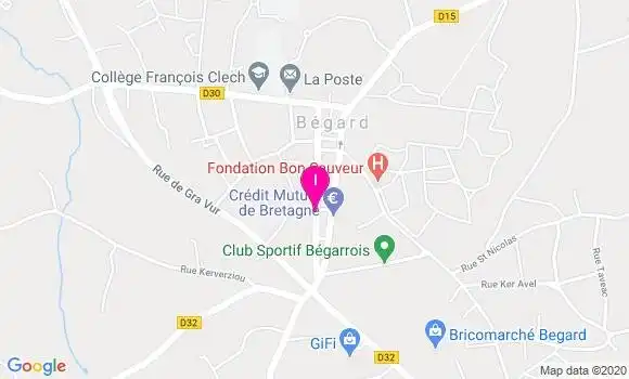 Localisation Anne Catherine Huet