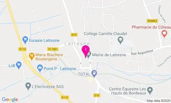 Localisation Sandie Thery