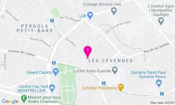 Localisation Regine Roux