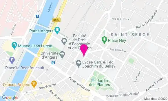 Localisation Fanny Maugin