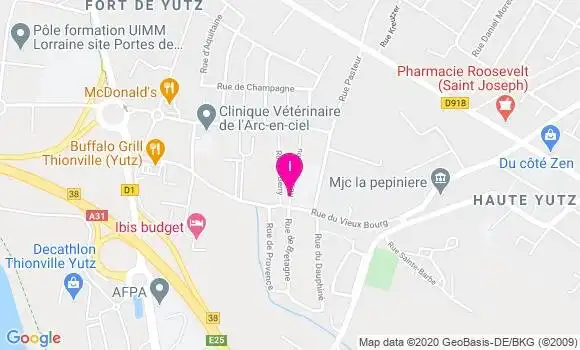 Localisation Priscillia Leininger