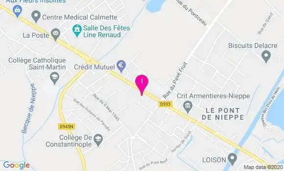 Localisation Emilie Wulleput Pecqueur