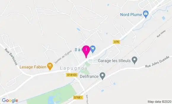 Localisation Carmen Galfre