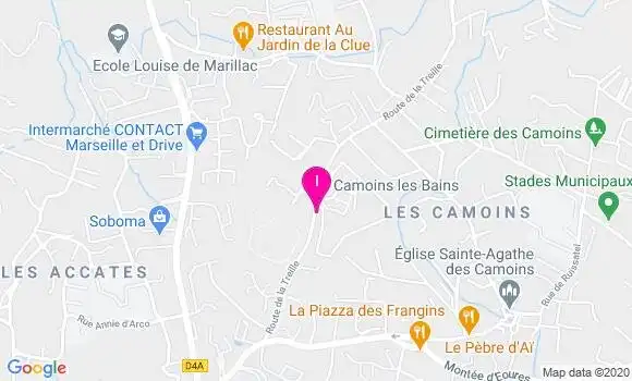 Localisation Isabelle Audouy