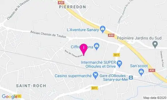 Localisation Isabelle Castel
