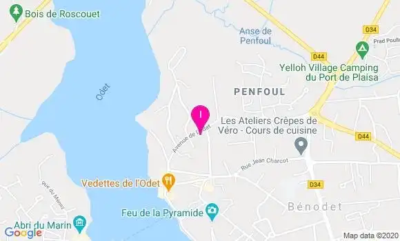 Localisation Pauline Cornec