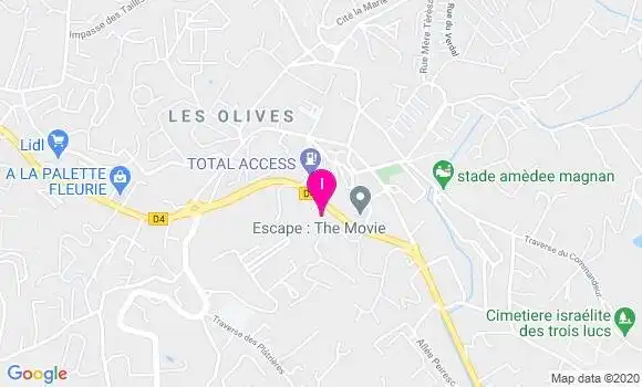 Localisation Rosemarie Piccirillo