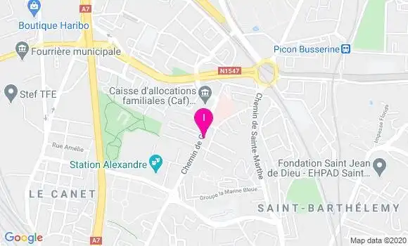 Localisation Sebastienne Paul