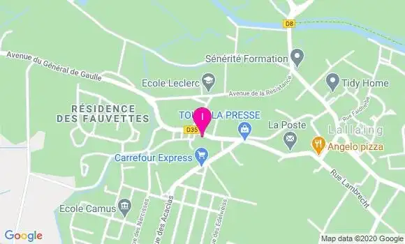 Localisation Berenice Di Nato