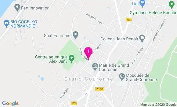 Localisation Emilie Gueroult Martin