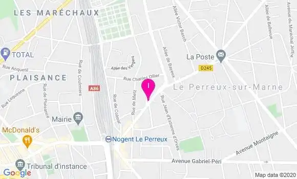 Localisation Isabelle Jamet