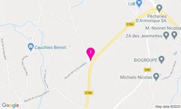 Localisation Camille Lamour