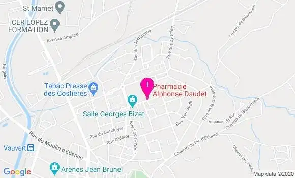 Localisation Elodie Billet