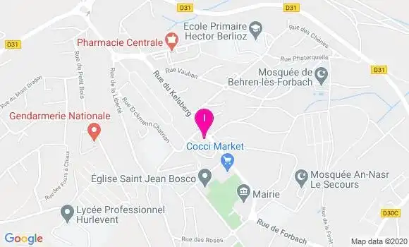 Localisation Deidda Moudebeur