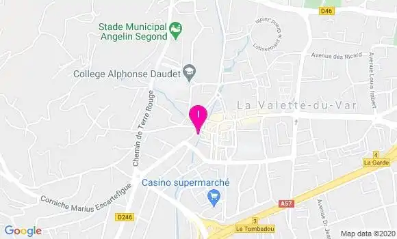 Localisation Camille Prat