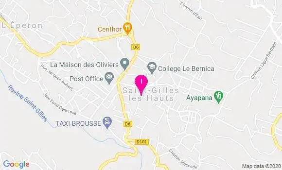 Localisation Sandrine Martel