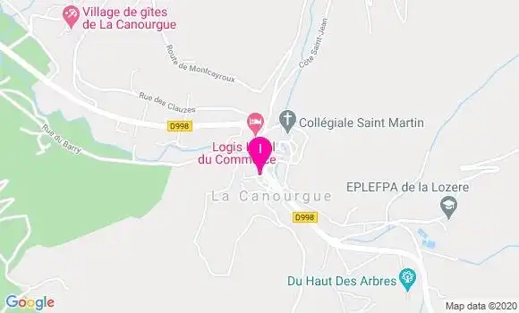 Localisation Marion Fulcrand