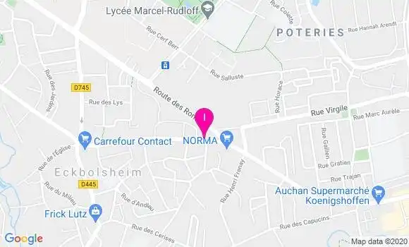 Localisation Typhaine Schoultz Toussaint