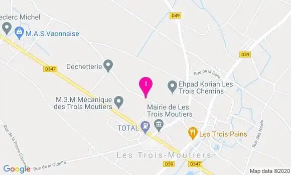 Localisation Nadine Roit Leveque