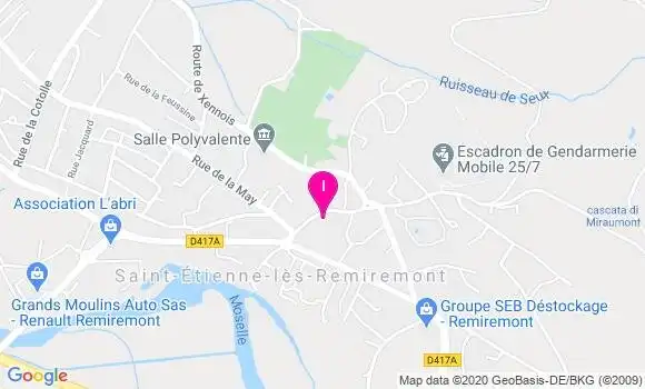 Localisation Cecilia Antoine