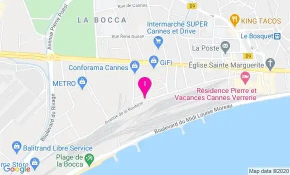Localisation Francois Mazella Di Ciaramma