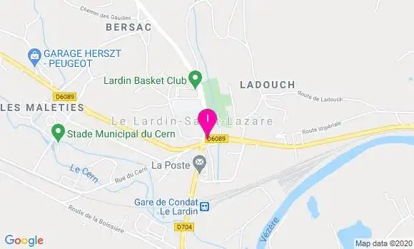 Localisation Audrey Belingard