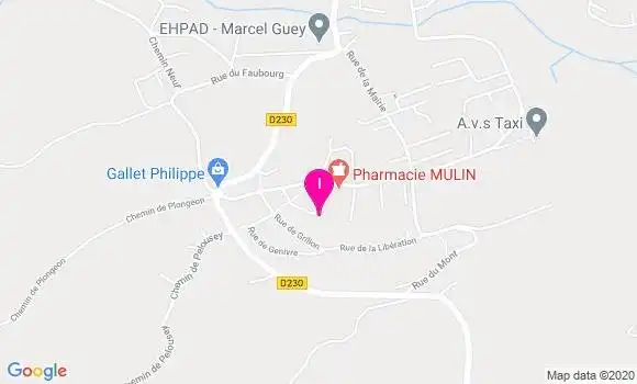 Localisation Caroline Debourg