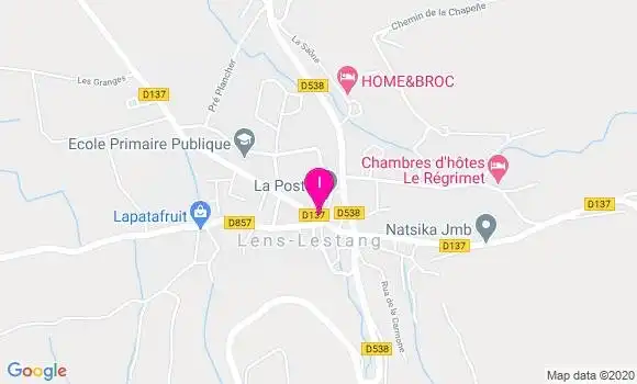 Localisation Mireille Magniat