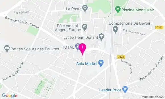 Localisation Carole Boudet