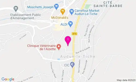 Localisation Michele Bernard