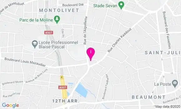 Localisation Gael Bordenave