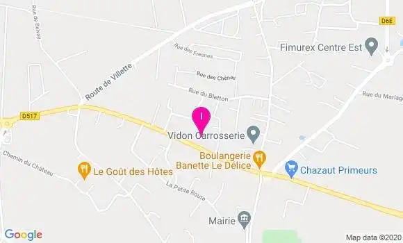 Localisation Annick Laurent