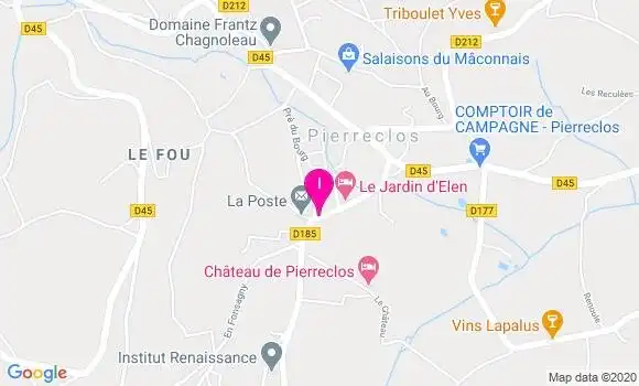 Localisation Vanessa Commarmond