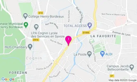 Localisation Evelyne Valette