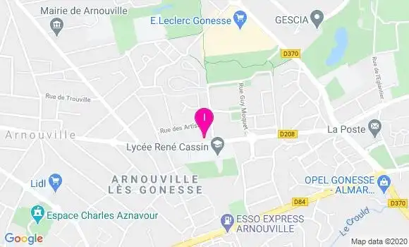 Localisation Lucie Rethore