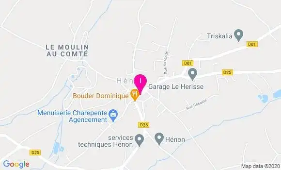 Localisation Christelle Collin