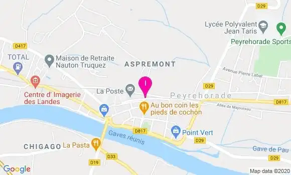 Localisation Sophie Moussy