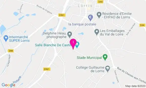 Localisation Laurie Gonneau