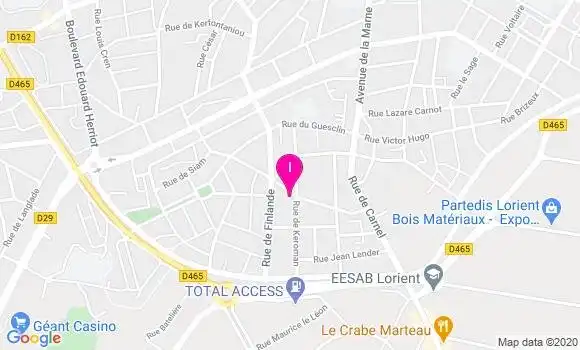 Localisation Antoine Loizon