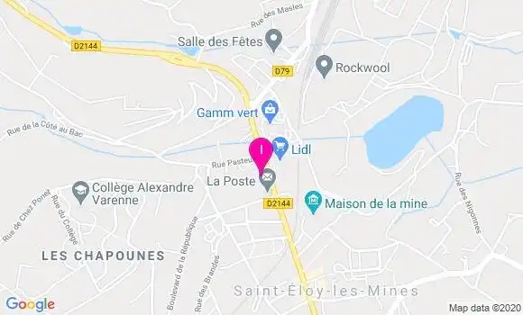 Localisation Sandra Mercier