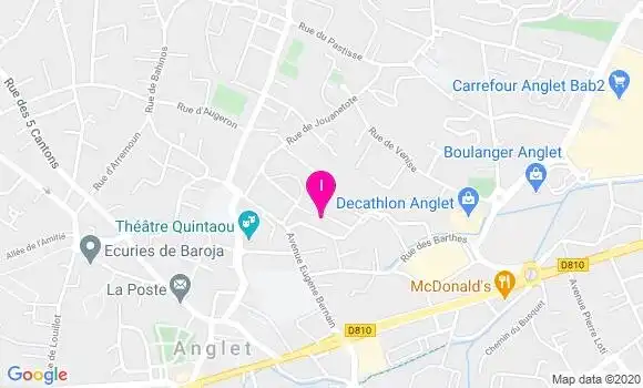 Localisation Severine Berrote Bordenave