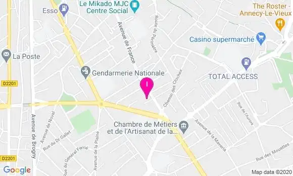 Localisation Catherine Velati