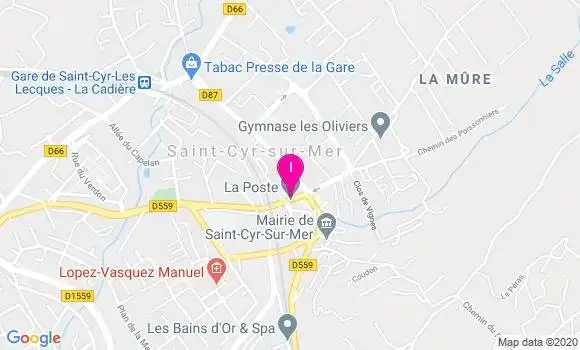 Localisation Coralie Pourcelly