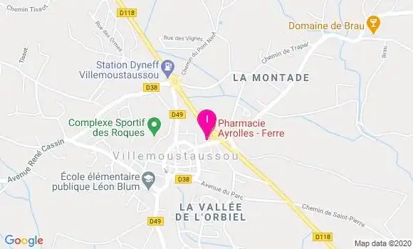 Localisation Laurence Hovinga