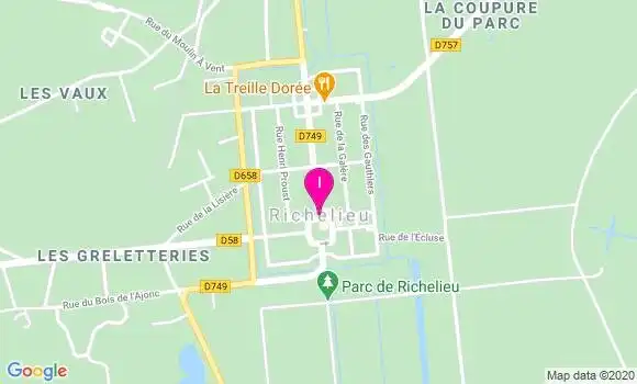 Localisation Nolwenn Chauvin