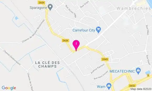 Localisation Celine Dewisme