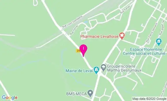 Localisation Amandine Monier