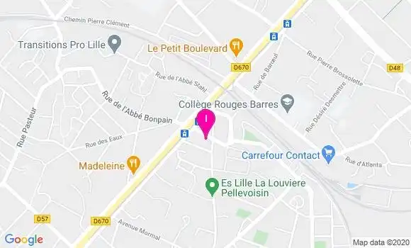 Localisation Sarah Trefault