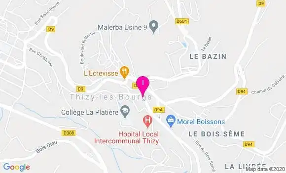 Localisation Astrid Perroud