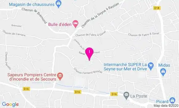 Localisation Maeva Poivret